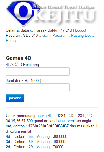 Cara Pasang Togel 2 Angka